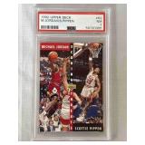 Michael Jordan / Scottie Pippen PSA 7