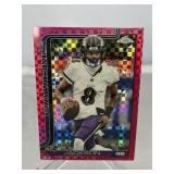 Lamar Jackson Pink X-Fractor