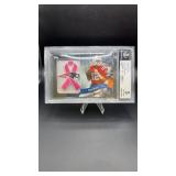 Tom Brady Topps Ribbons Pink Team Logo