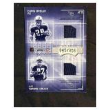 Johnson /  Ragone / Brown / Calico Jersey Quads #/