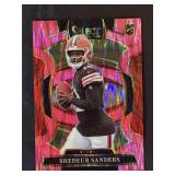 Shedeur Sanders Pink Prizm Shock