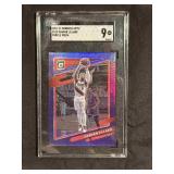 Damian Lillard Purple Prizm SGC 9