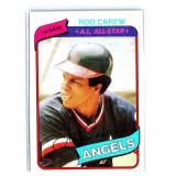 Rod Carew 1980 Topps #700