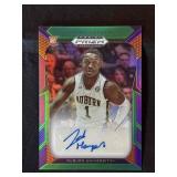 Jared Harper Prizm Autographs Purple and Green #/1
