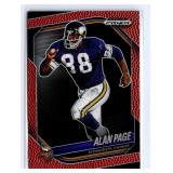 Alan Page Prizm Football #/225