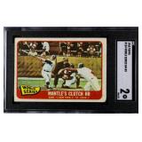 Mickey Mantle 1965 Topps SGC2