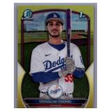 Oswaldo Osorio Prospects Yellow Refractor /75
