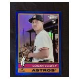 Logan VanWey Chrome Blue Refractor #/150