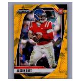 Jaxson Dart Rookie Yellow Cracked Ice