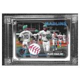 Miami Marlins Game Used Relic Card /39