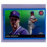 Greg Maddux Blue Prism Refractor