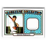 David Peralta Clubhouse Collection Relics