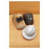 2 Welding Caps & One Hard Hat