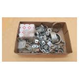 Assortment Of Metal Strut Pipe Clamps