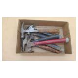 Box Of Various Hammers