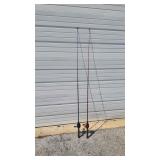 3 Fishing Rods & Fishing Net