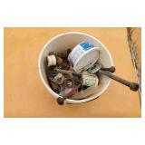 Bucket Of Misc Hardware