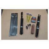 Various Long-Reach Drill Bits & Misc