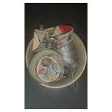 Bucket Of Wire Windings & Hardware Items