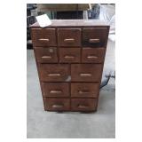 Shop-Made Wooden Multi-Drawer Parts Organizer