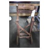 Wooden Roller Outfeed Stand