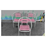 3 Commerical-Gradde Outdoor Armchairs