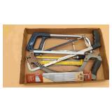 Serveral Hacksaws & Hacksaw Blades