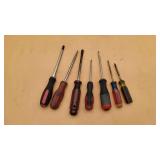 Various Flat-Head Screwdrivers