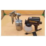 Siphon-Feed Spray Gun & Electric Airless Painter