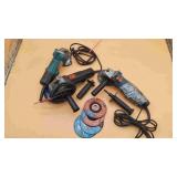 3 Corded 4-1/2 Inch Angle Grinders