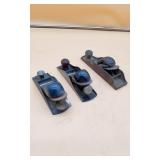 3 Cast-Iron Block Planes