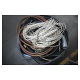 Box Of Cables Wires & Misc