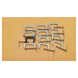 Various C-Clamps