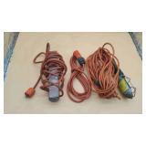 Box Of Extension Cords & Strips