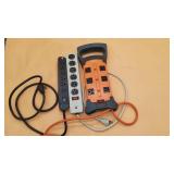 Box Of Extension Cords & Strips