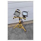 Dual-Headed Halogen Work Light