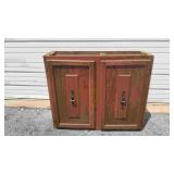 Wooden 2-Door Cabinet