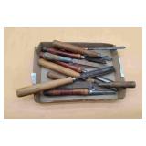 Collection Of Wood Carving Tools