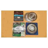 Box Of 7- 1/4 Inch Table Saw Blades