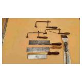 Assortment Of Classic Carpentry Saws