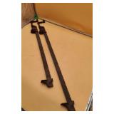 2 Hartford Notched-Bar Clamps