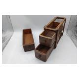 2 Drawer Wooden Cabinet