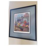 1998 Rotov Kremlin Russia Serigraph