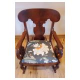 American empire Rocking Chair