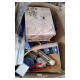 Large Box Of Diy Supplies & MIsc