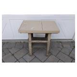 Hand Made Wooden Work Bench