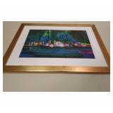 2003 Village Au Bord De La Legune Lithograph