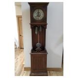 Classic German Grandfather Hall Clock