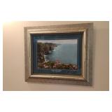 two Framed Wall Decor Pieces