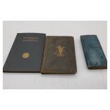 3 Antique Books